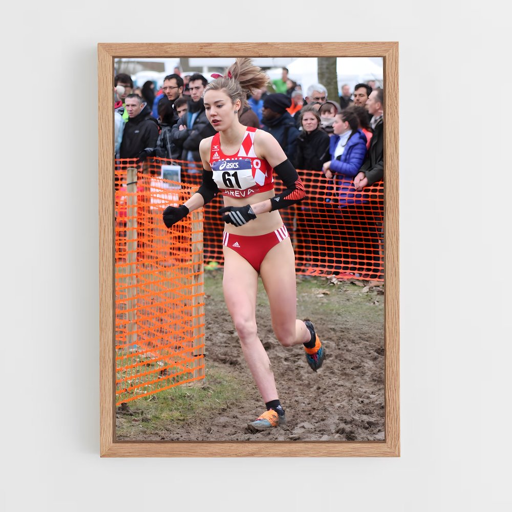 Poster Course à Travers la Boue – affiche Athlétisme (vue 4)